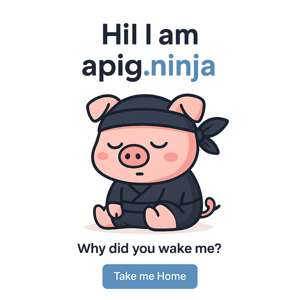 Sleeping Pig
